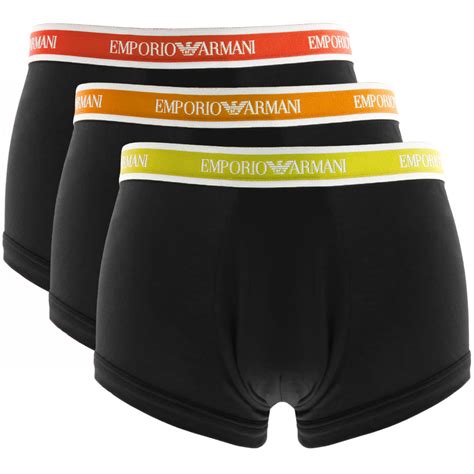 emporio armani men's trunks underwear.